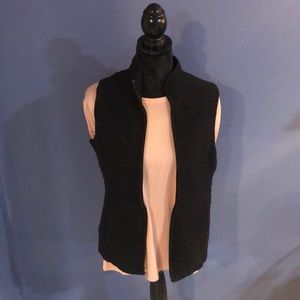 Women's Black Croft & Barrow Quilted Vest